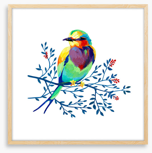 Blue branch perch II