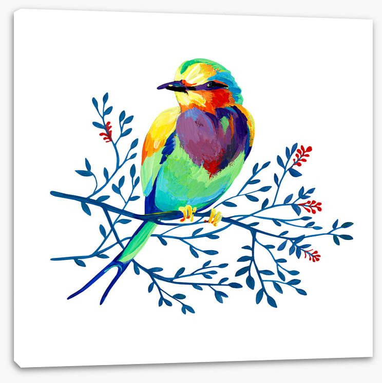 Blue branch perch II
