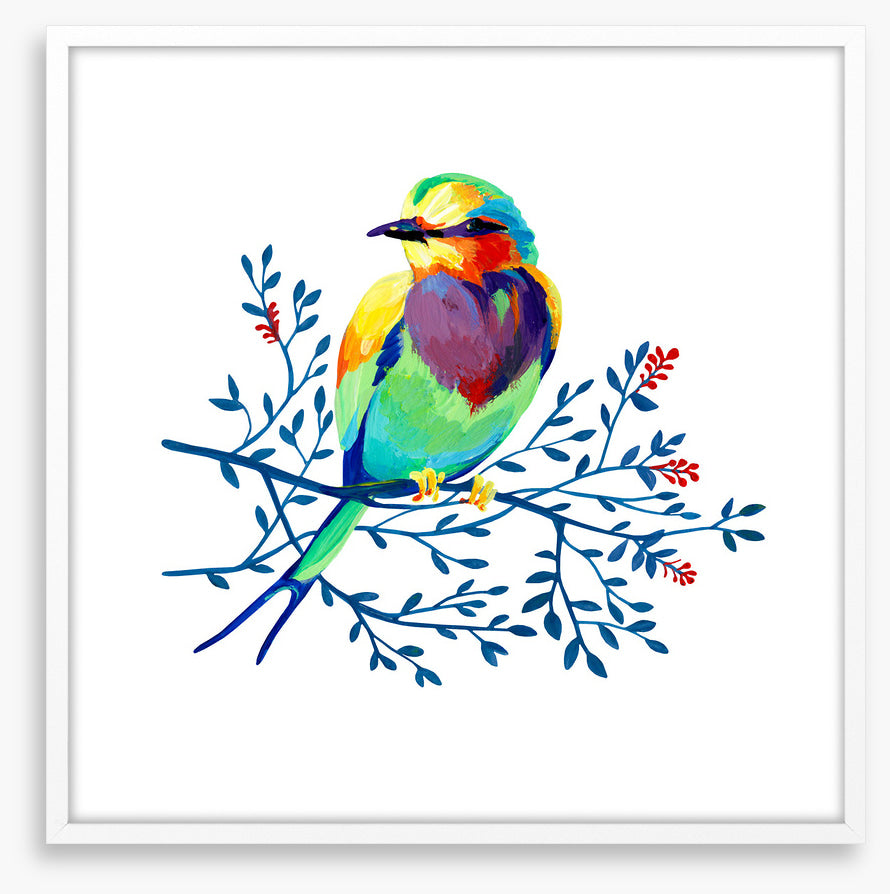 Blue branch perch II