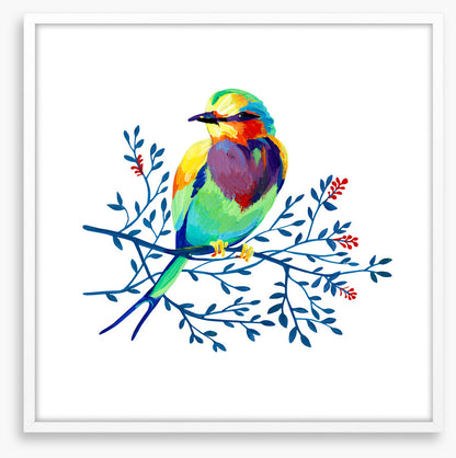 Blue branch perch II