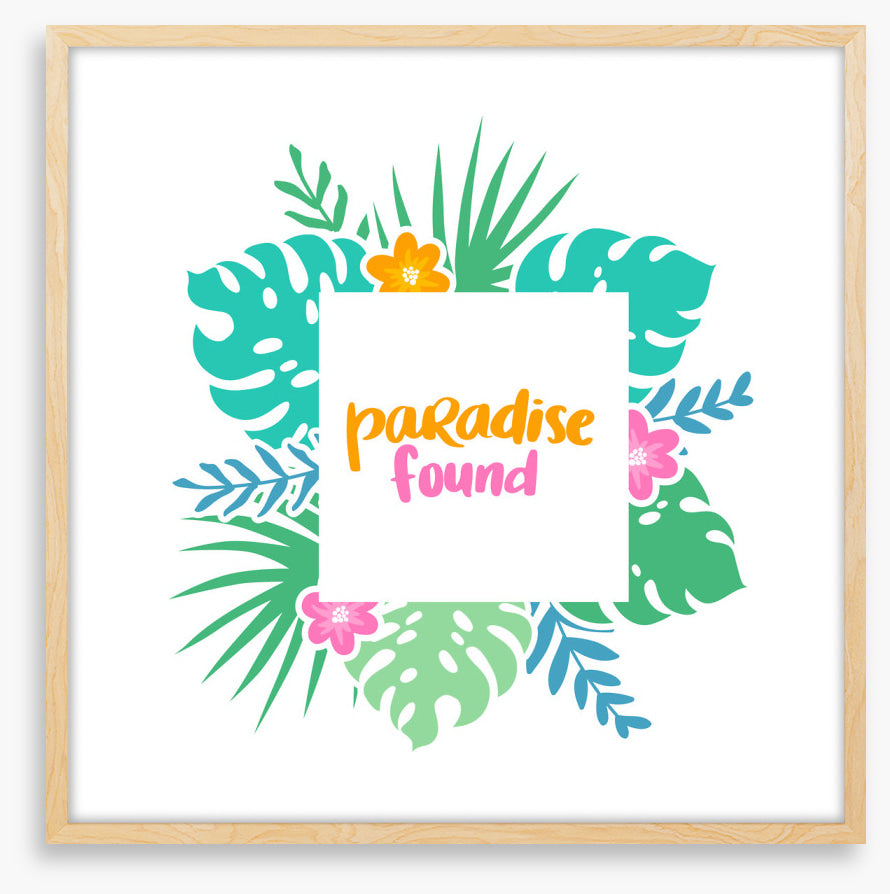 Finding paradise