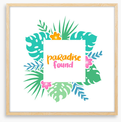 Finding paradise