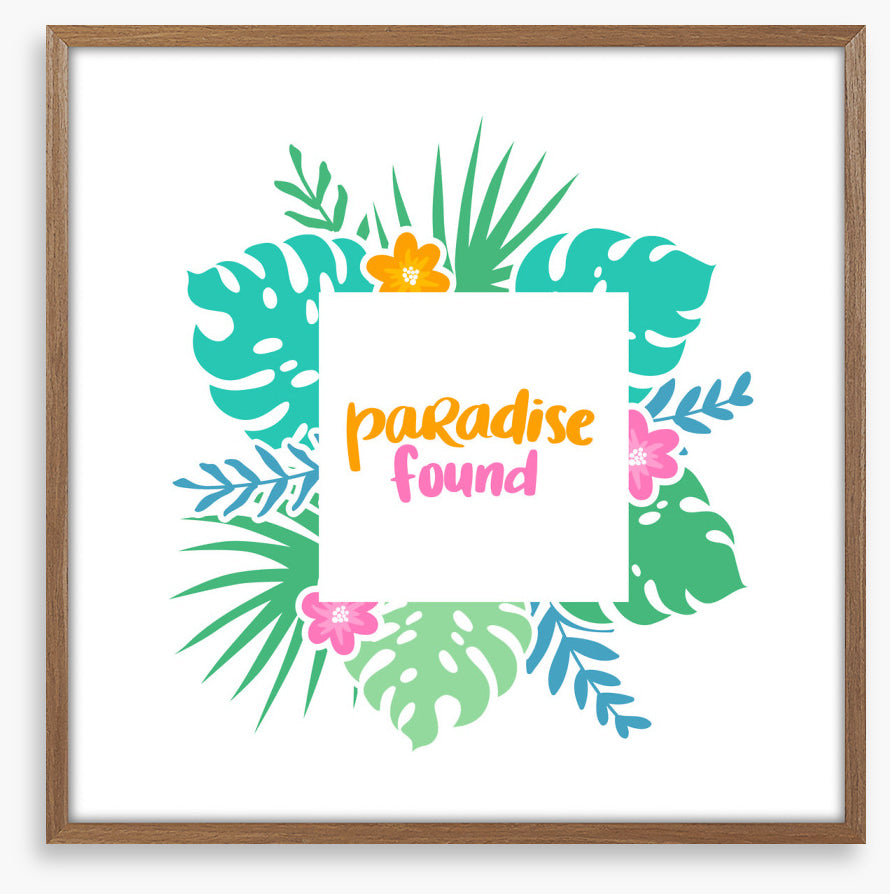 Finding paradise
