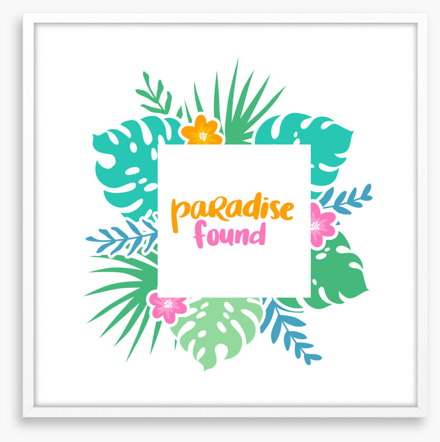 Finding paradise