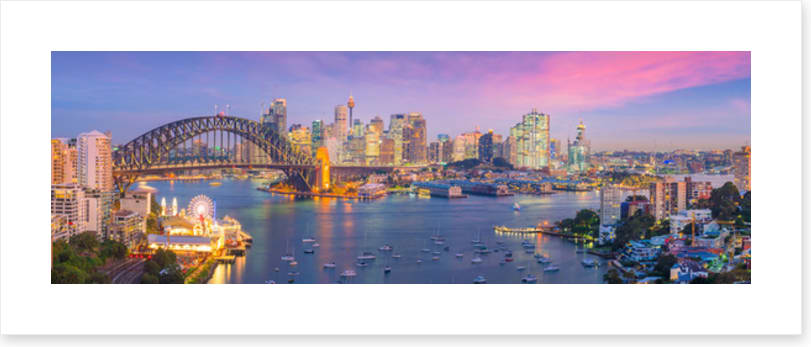 Lavender Bay lookout