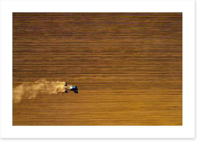 Tractor trails