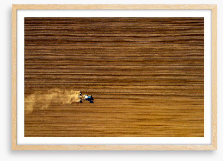 Tractor trails
