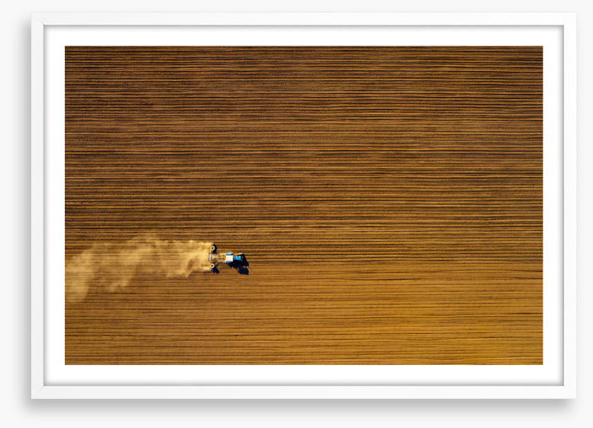 Tractor trails