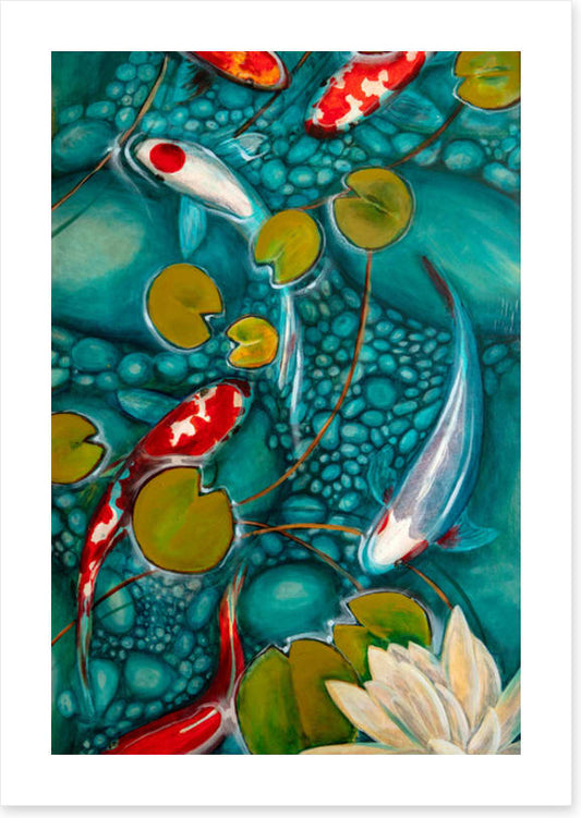 Lily pad pond