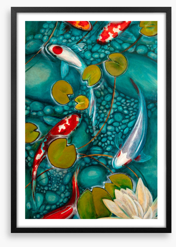 Lily pad pond