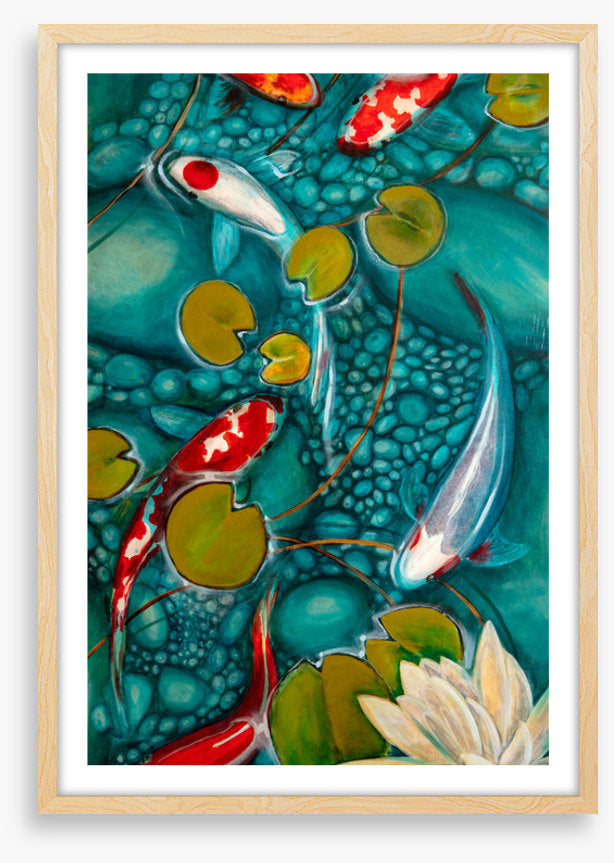 Lily pad pond