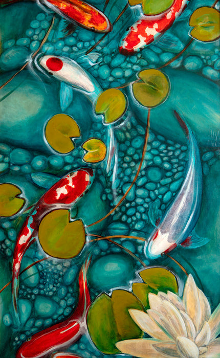 Lily pad pond