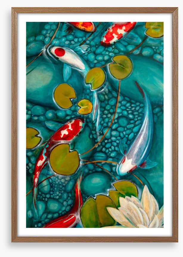Lily pad pond