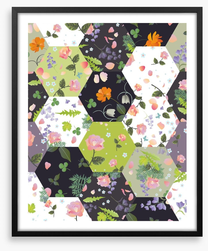 Green dream patchwork