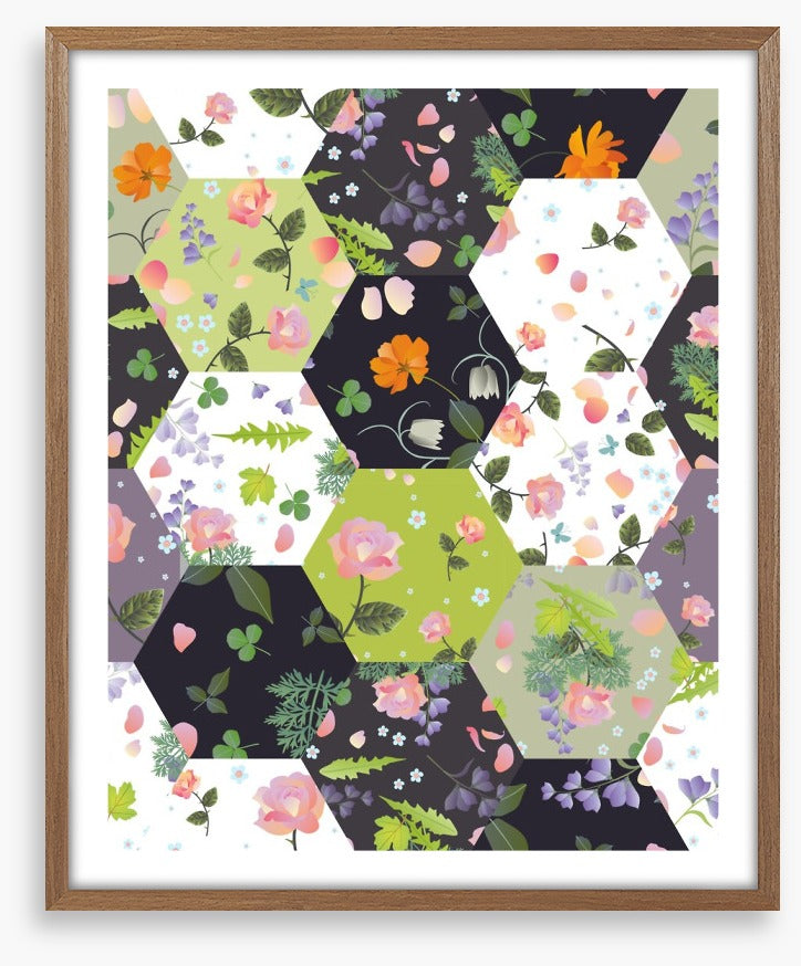 Green dream patchwork