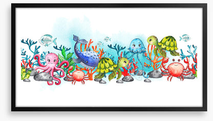Underwater welcome