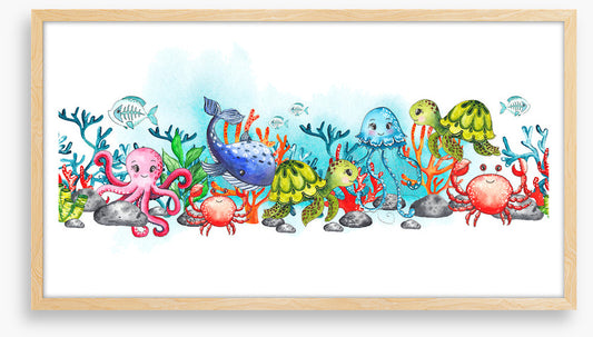 Underwater welcome
