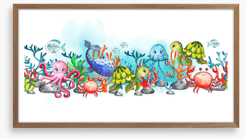 Underwater welcome