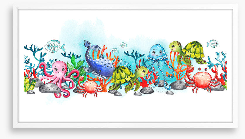 Underwater welcome