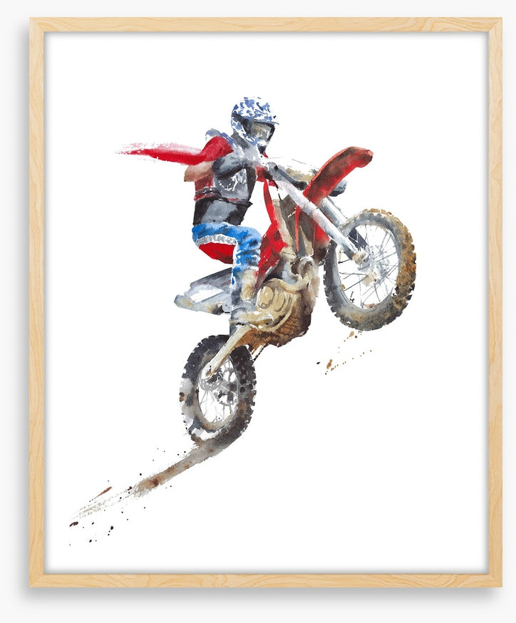 Motocross in motion