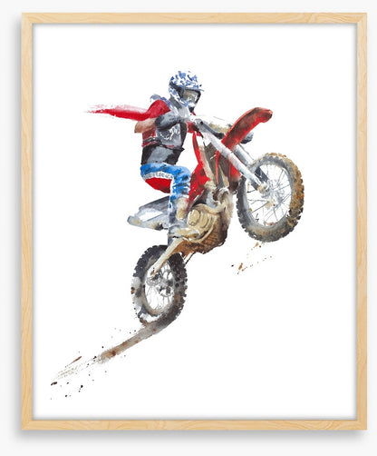 Motocross in motion