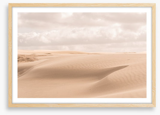 Soft desert dunes
