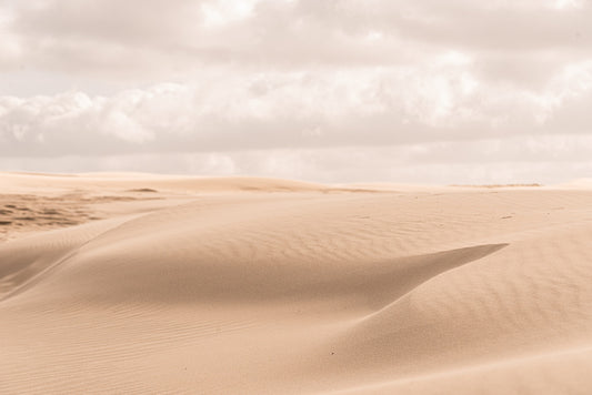 Soft desert dunes