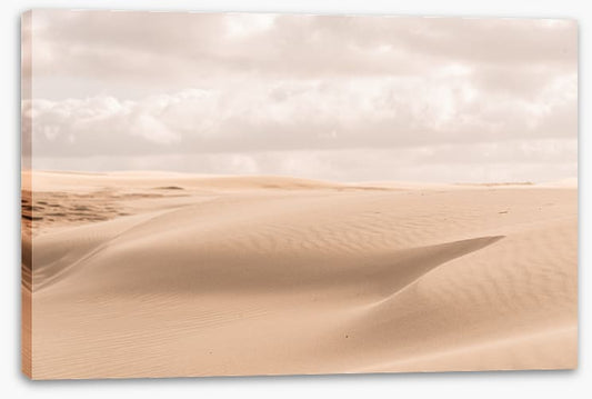 Soft desert dunes