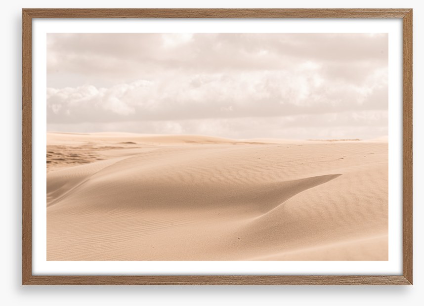 Soft desert dunes