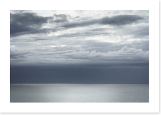 Cloudy but calm