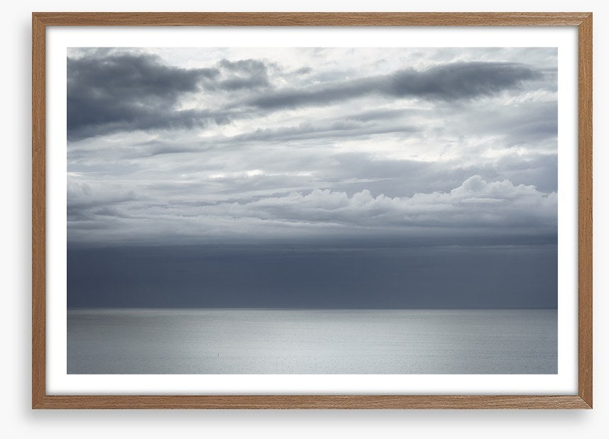 Cloudy but calm