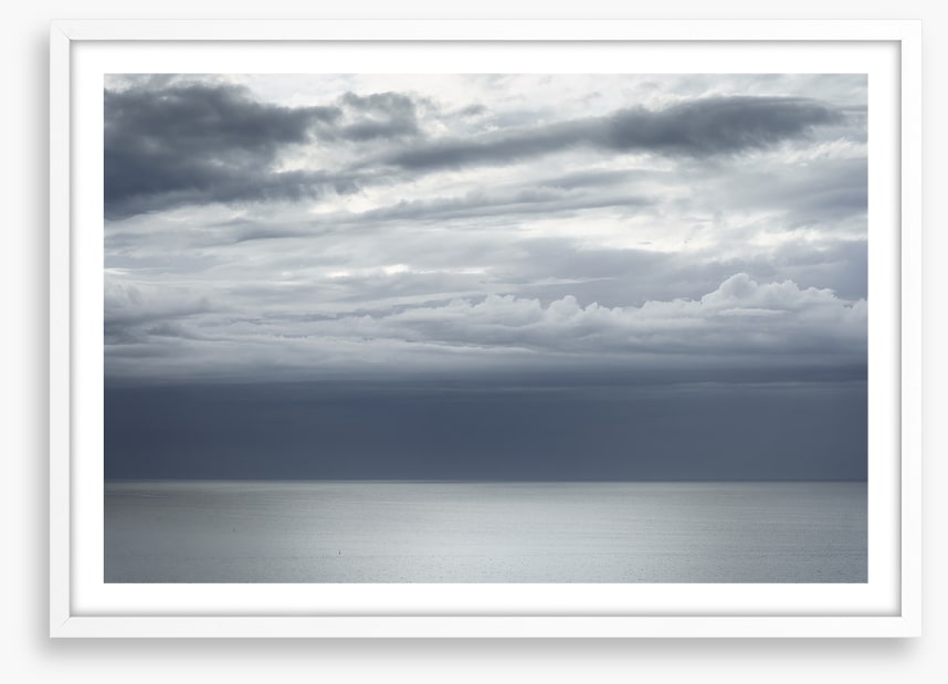 Cloudy but calm