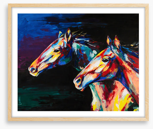 Moonlit mares