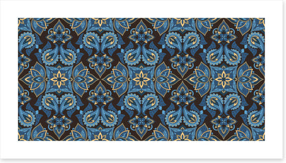 Persian paisley blues