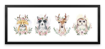 Flower forest friends