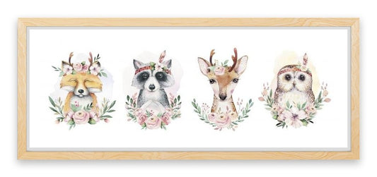 Flower forest friends