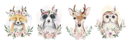 Flower forest friends