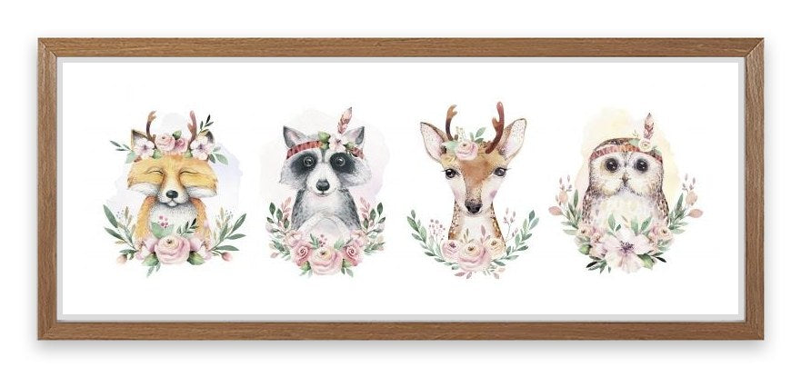 Flower forest friends