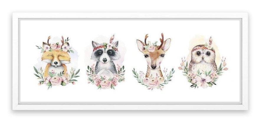Flower forest friends