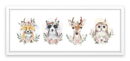 Flower forest friends
