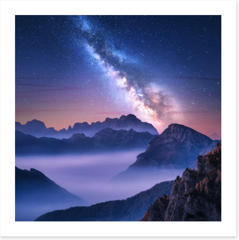 Milky Way mist