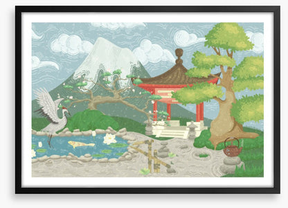 Traditional tea garden