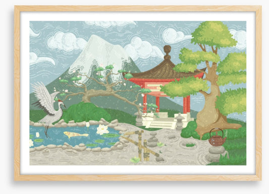 Traditional tea garden