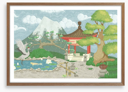 Traditional tea garden