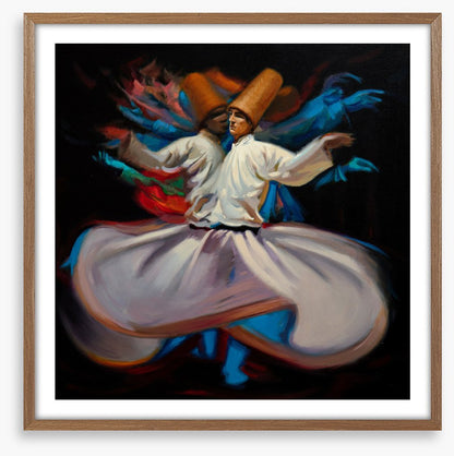 Whirling and twirling