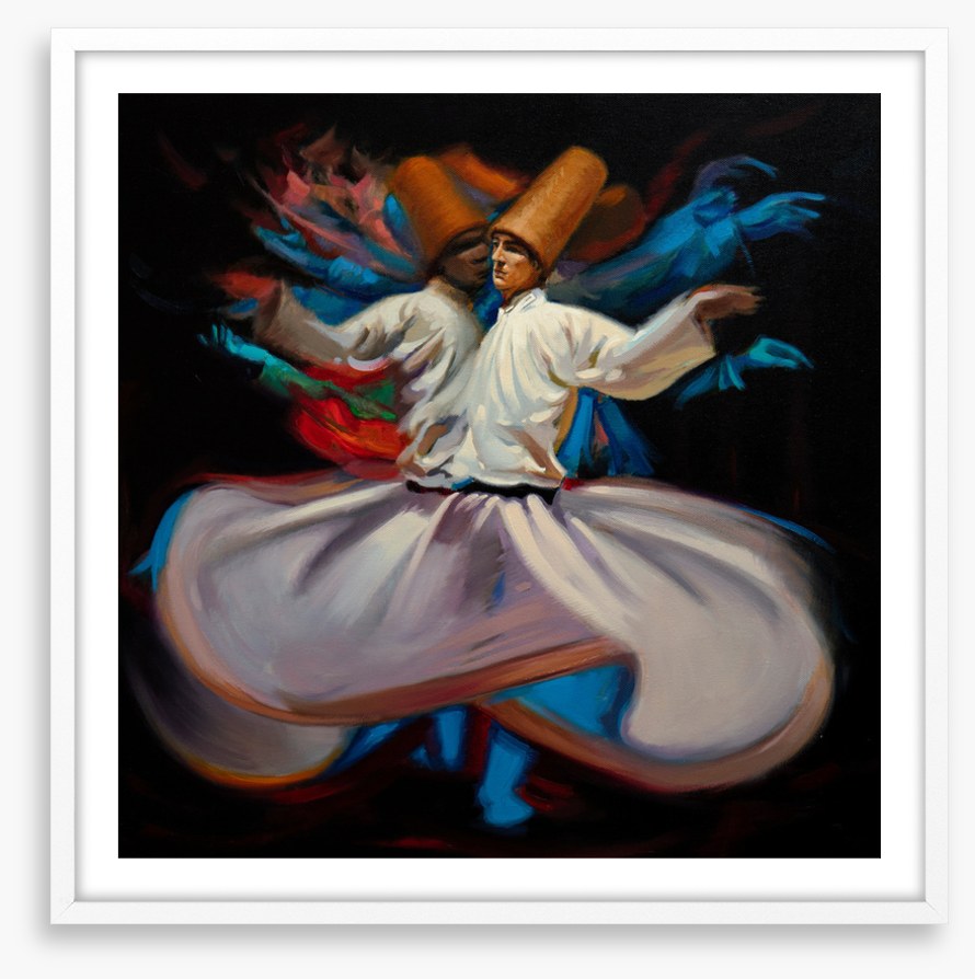 Whirling and twirling
