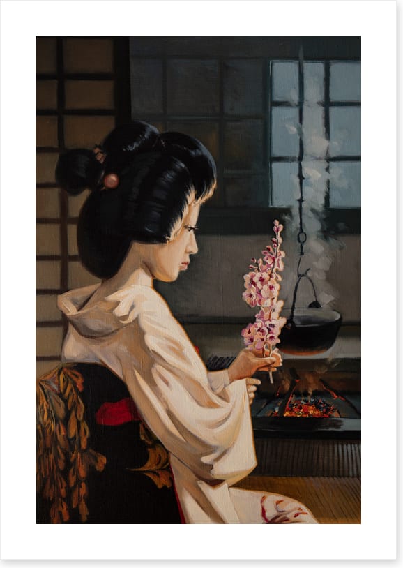 Sakura ikebana