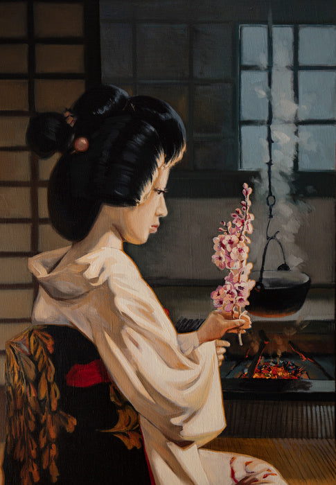 Sakura ikebana