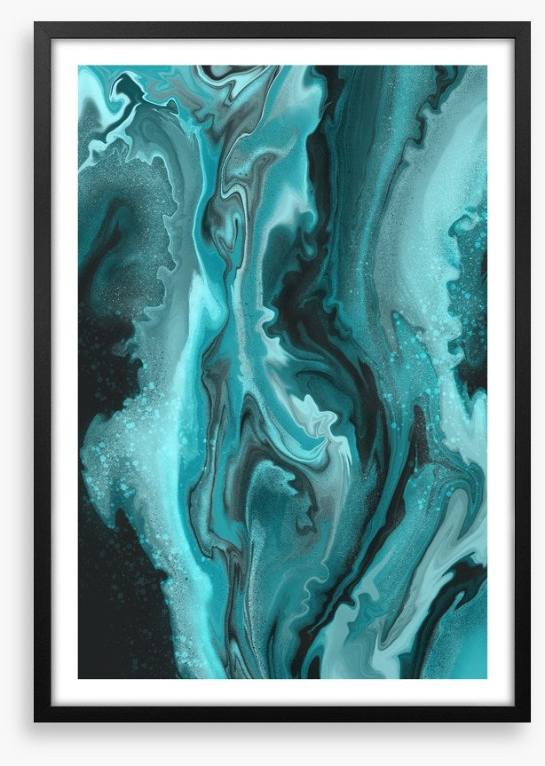 Tumbling teal