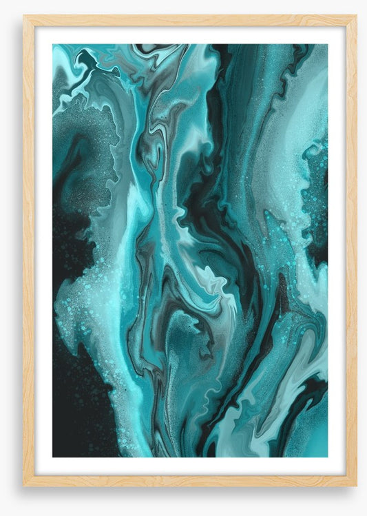 Tumbling teal